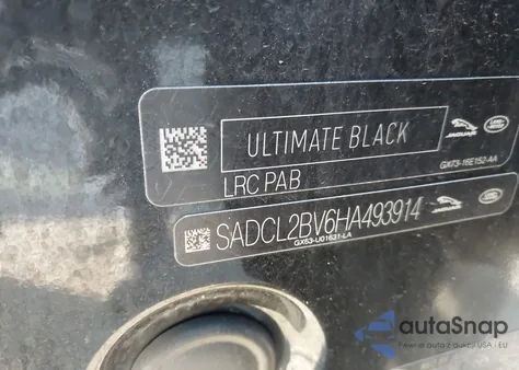 2017 Jaguar F-Pace 35T R-Sport z USA, uszkodzony, nr VIN SADCL2BV6HA493914